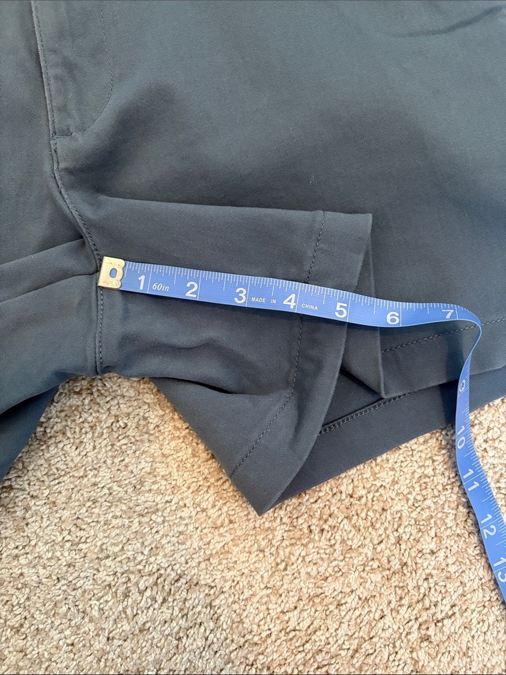 Banana Republic Blue Casual Shorts size 8, like new - Picture 6 of 8